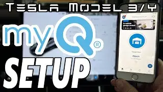 Tesla Model 3/Y - myQ Setup