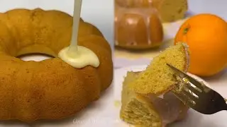 ORANGE BUNDT CAKE with Glaze Recipe