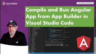 Use Visual Studio Code to Compile and Run Angular App from App Builder