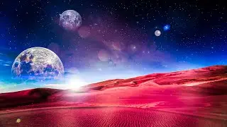 Off-World Atmosphere 🌕👽 Sci-Fi Space Ambience - White Noise Alien Planet 🎧 10 Hours