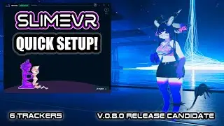 SlimeVR Quick Setup! (6 Trackers)