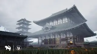 Japanese Temple Environment | Unreal Engine | Game-Ready Assets