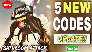 NEW CODES!! BATHROOM ATTACK CODES 2024 - CODES FOR BATHROOM ATTACK - BATHROOM ATTACK CODES