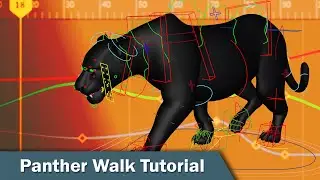 Panther Walk Creature Animation Tutorial on Sale!