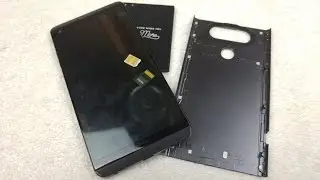 LG V20 How to Remove replace & install SIM card, Memory Card, Battery and Back Cover