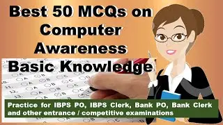 MCQs | Computer awareness for competitive exams | (50 questions)