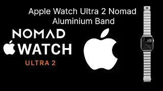 Apple Watch Ultra 2 Nomad Aluminum Band Silver