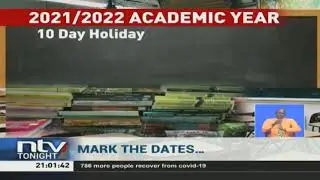 The 2021/2022 school calendar