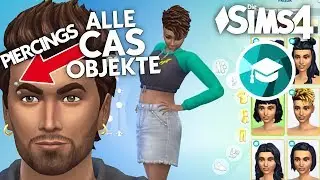 Alle Erstelle einen Sim-Objekte (CAS) 👩‍🎓👨‍🎓 Die Sims 4 An die Uni! Preview Special #3 (deutsch)