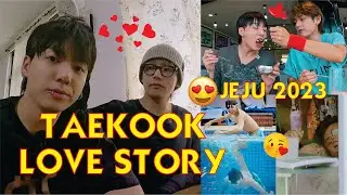 Taekook love story in Jeju