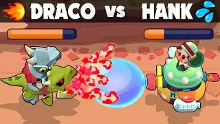 DRACO vs HANK ⭐ #brawlstars #dragonforce