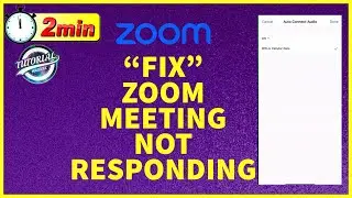 How to Fix Zoom Meeting Not Responding - Quick and Easy Solution 2023