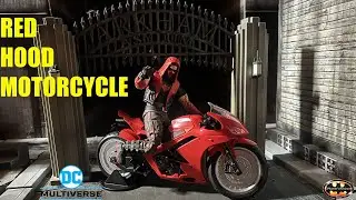 McFarlane DC Multiverse Red Hood Motorcycle Sports Bike Outlaws Batman Action Figure Vehicles Review