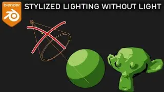 Fake Light Using Only Shader Nodes in Blender - TUTORIAL