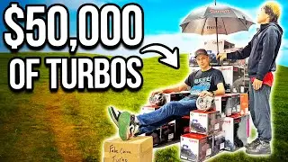 I'M DOING THIS WITH $50,000 OF TURBOS!