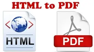 How To Convert HTML to PDF Document