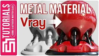 VRAY METAL Material 3ds Max