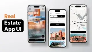 Flutter UI - Real Estate App in flutter - Flutter tutorial for beginners - Learn Flutter