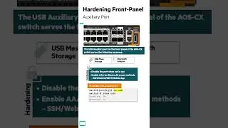 HPE Aruba Networking CX Secure Hardening: Part-2