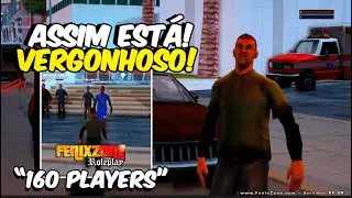 Assim Está Um Dos Maiores Servidores Sa:mp BR! FenixZone RP. GTA SAMP ANDROID e PC