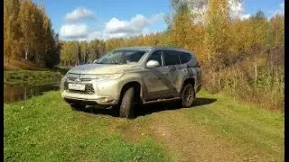 Mitsubishi Pajero Sport 2016.Тест драйв