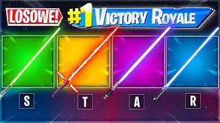 LOSOWY MIECZ ŚWIETLNY STAR WARS CHALLENGE w Fortnite