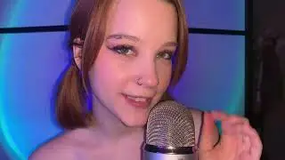 💋 *Зацелую тебя перед сном* ASMR мокрые звуки рта, эхо и поцелуи 💋