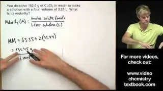 Molarity Practice Problems