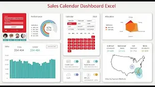 Excel Calendar with Drop Down Lists (Interactive Excel Calendar)