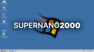 The EARLIEST Tiny OS? - Supernano 2000