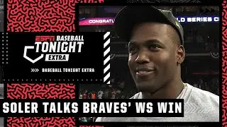 Jorge Soler on Braves winning their first World Series since 1995 | MLB on ESPN