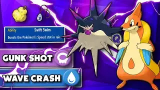 SWIFT SWIM FLOATZEL Deletes Pokémon With Wave Crash In Ranked Regulation H