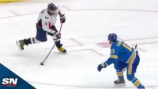 Capitals' Alex Ovechkin Finds The Top Corner With Wicked Wrist Shot