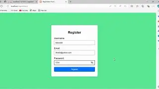 How to Create Registration Page Using HTML ,CSS, Javascript, PHP and MYSQL Database