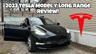 2023 Tesla Model Y REVIEW - HW4, New Matrix Lights for Texas Builds, Amazing Build Quality!