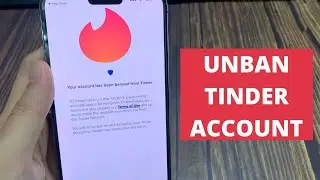 How to Unban Tinder Account | Unbanned Tinder Account 2023