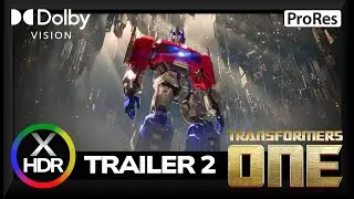 4K REAL HDR Dolby Vision - Transformers One Trailer 2 | Created using HDR-X Video Converter 1.4.4