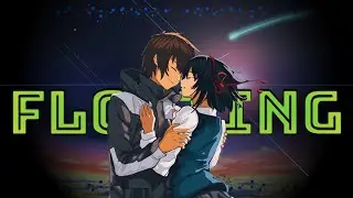 Your name - Mitsuha edit | Floating [AMV]  #anime #yourname #typography