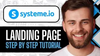 How To Create A Landing Page On Systeme io 2024 (Step by Step Tutorial)