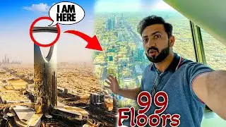 Top of Riyadh The Kingdom Tower | Boulevard City Tour Riyadh Vlog 2