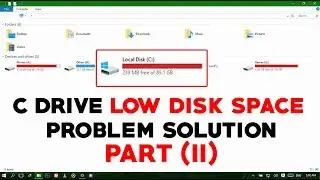 How To Solve C Drive Space Decreasing Automatically Problem PART 2