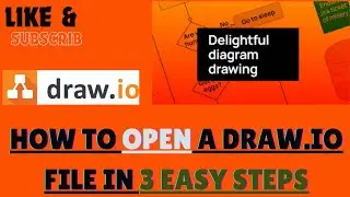 How to Open a Draw.Io File in 3 Easy Steps