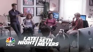 Hannah Horvath Joins the Late Night Writing Staff - Late Night with Seth Meyers