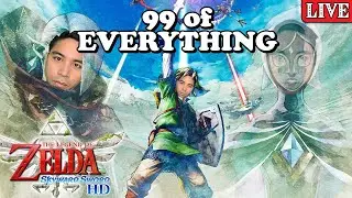 This Is Where We Collect 99 of all Treasures! | Zelda Skyward Sword HD