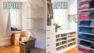 Closet Makeover: Adding Function and Style to our Main Closet