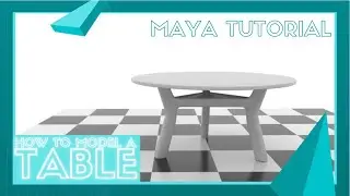 Modeling a Table - Maya Tutorial