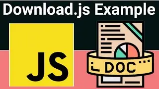 Javascript Download.js Example to Download Text,Blob & Images From URL With Filename in Browser