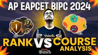 AP EAPCET BiPC 2024 | Rank Vs Course Analysis for Agri, Veterinary, Pharmacy and Nursing | Ajay Sir