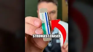 This is the worlds strongest eraser?!