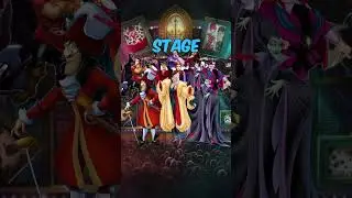Disney Villains take the stage! 🖤
